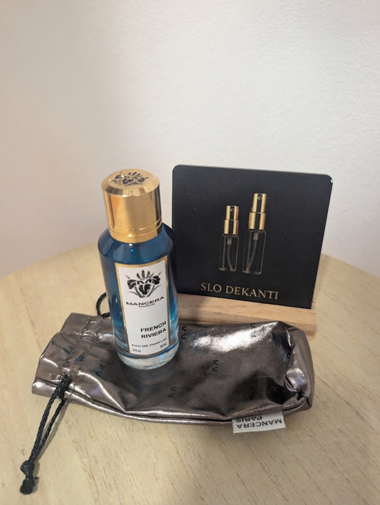 Mancera French Riviera – Prazna flaška 60ml (z orginal vrečko)