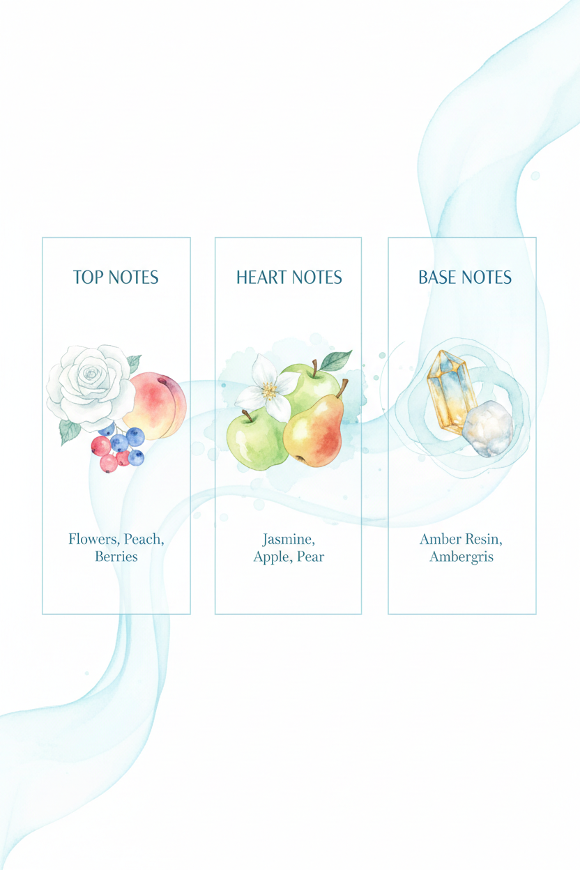 Ajmal Raindrops – note infografika