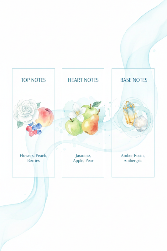 Ajmal Raindrops – note infografika