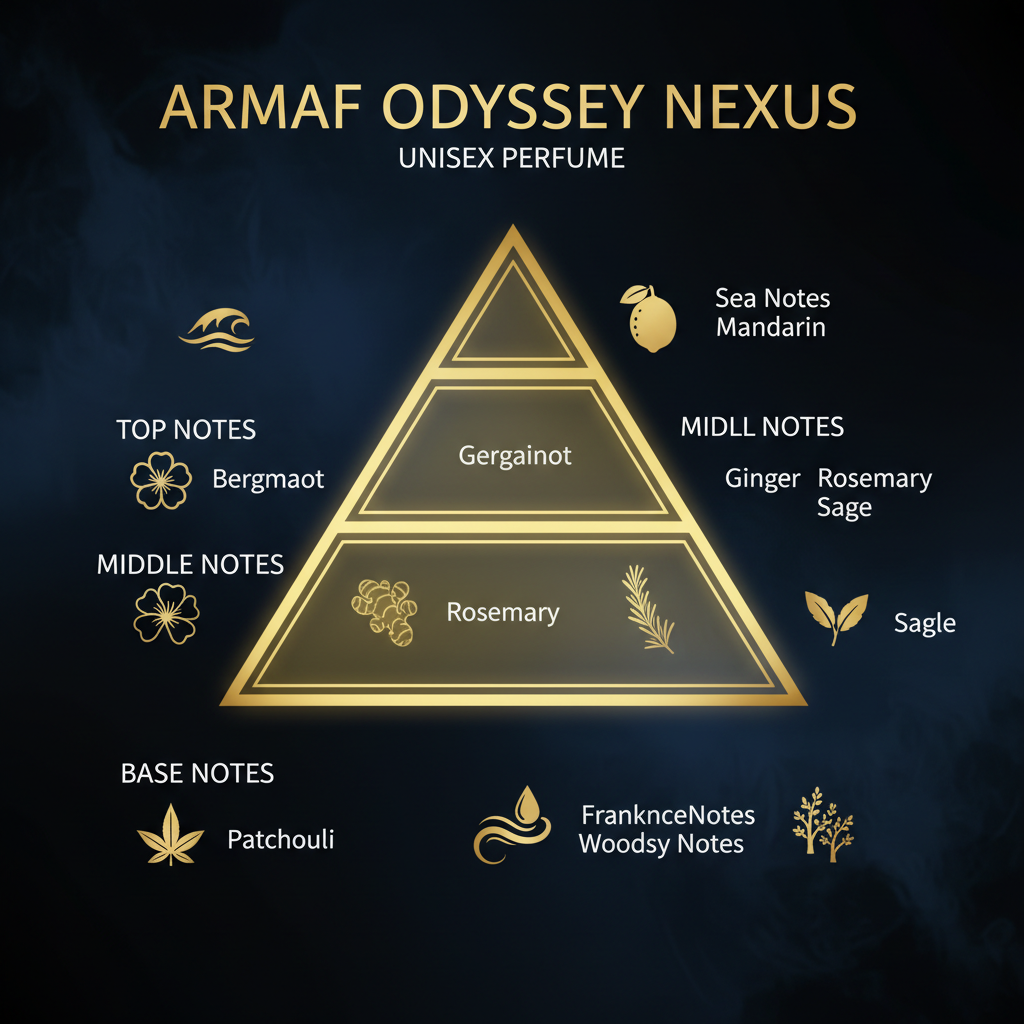 Armaf Odyssey Nexus – Note piramida