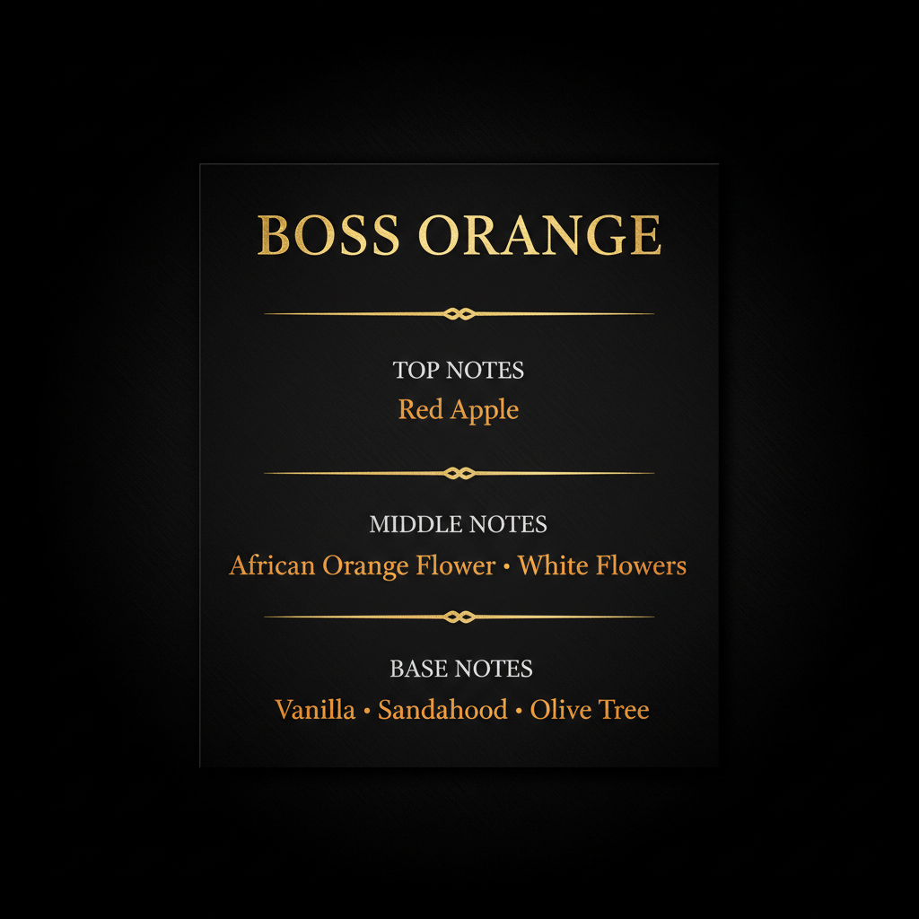 Boss Orange – luksuzne note