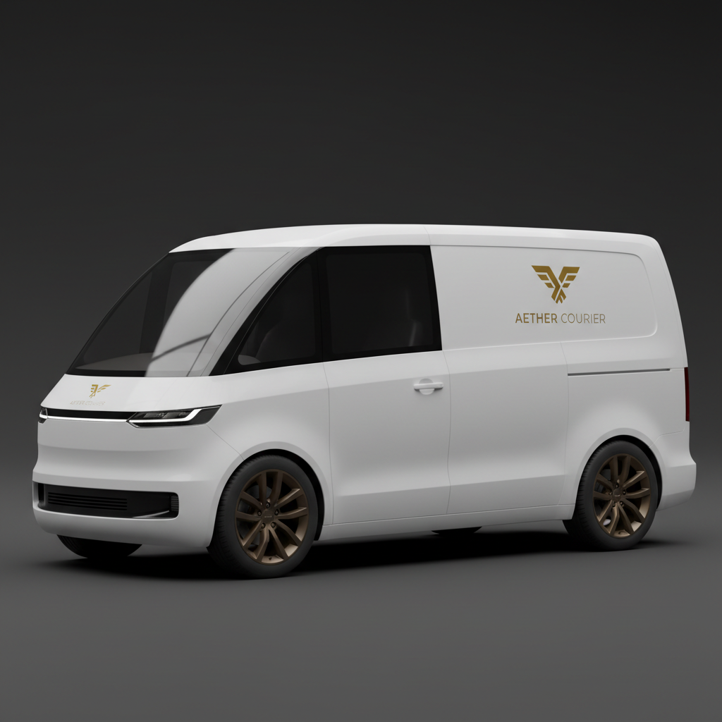 Delivery van