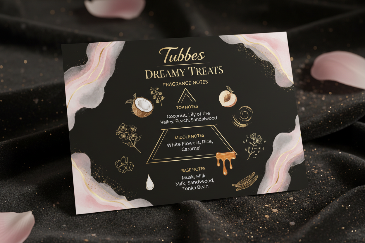 Dreamy Treats Tubbees – Note dišave