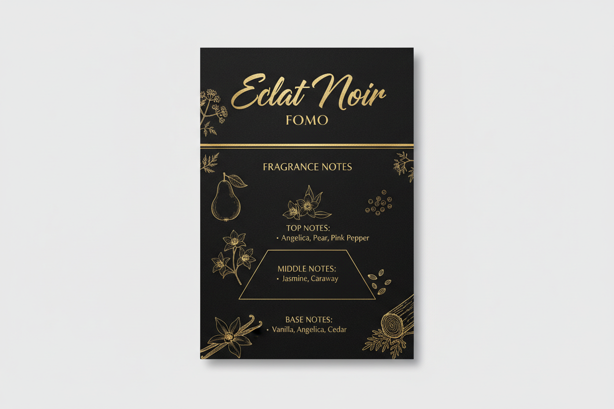 Eclat Noir FOMO – Note dišave