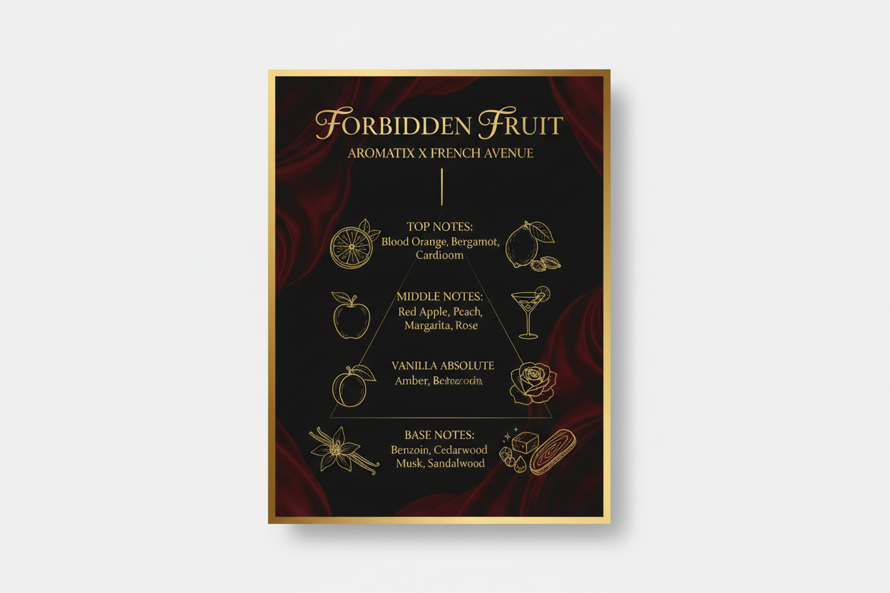 Forbidden Fruit Aromatix X French Avenue – Note dišave