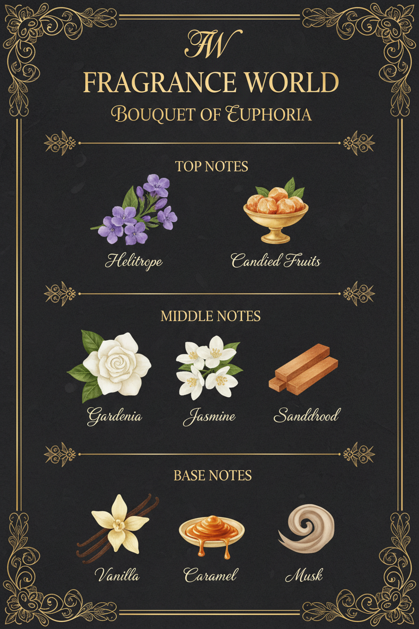 Bouquet Of Euphoria - Note dišave