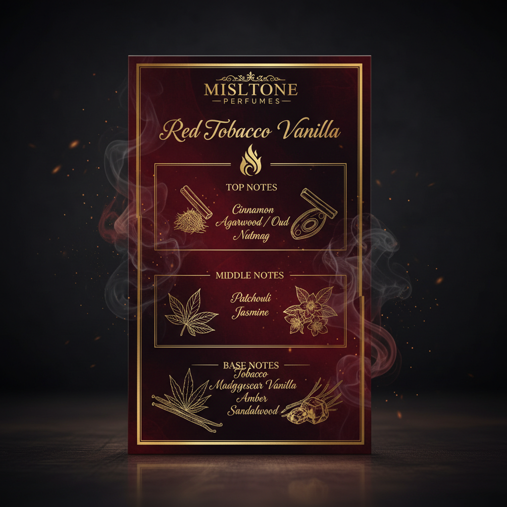 Red Tobacco Vanilla Milestone Perfumes – vonjna piramida not