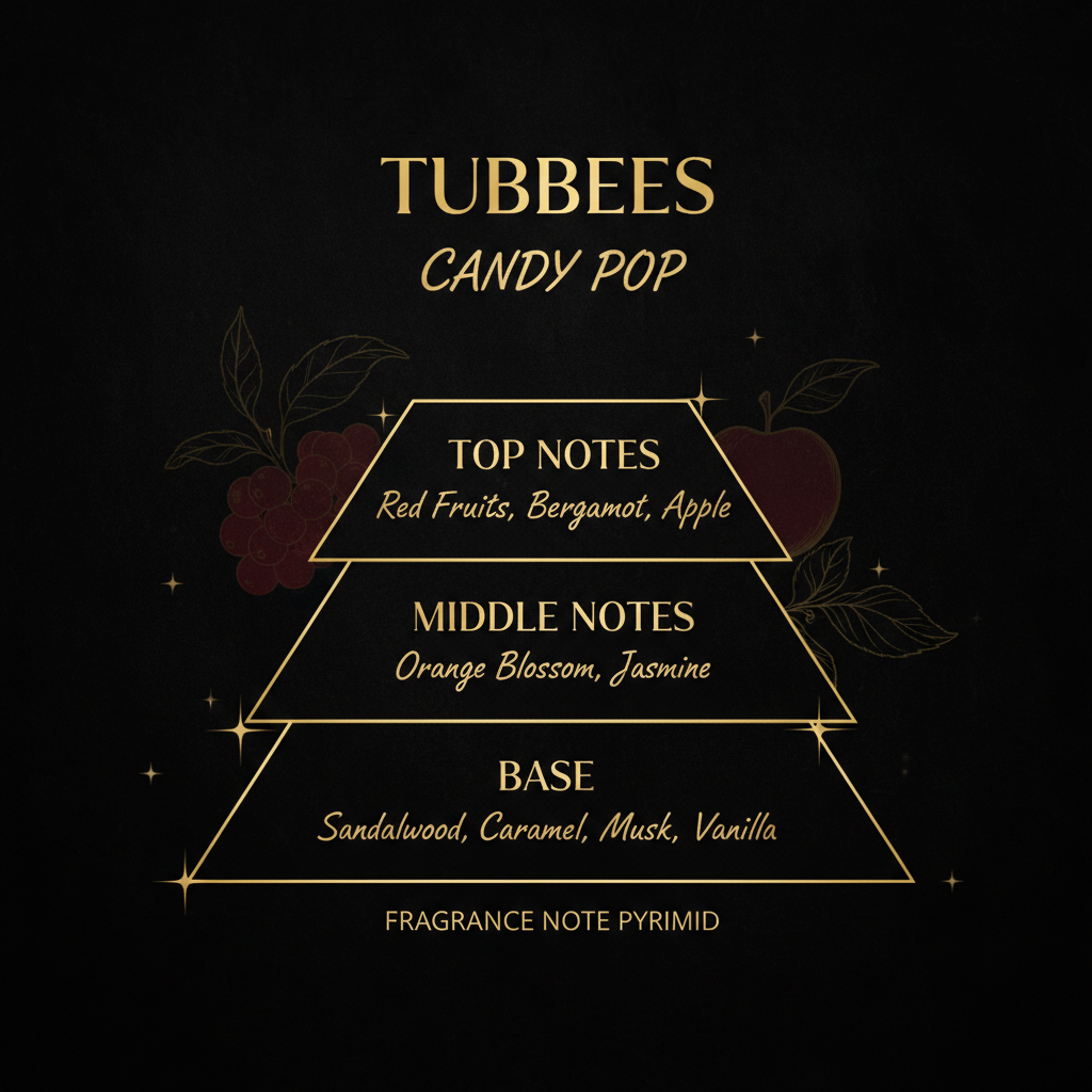 Candy Pop Tubbees note pyramid
