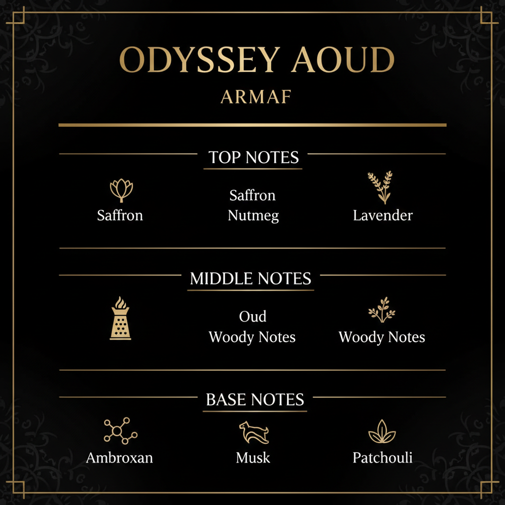 Odyssey Aoud Armaf – note dišave