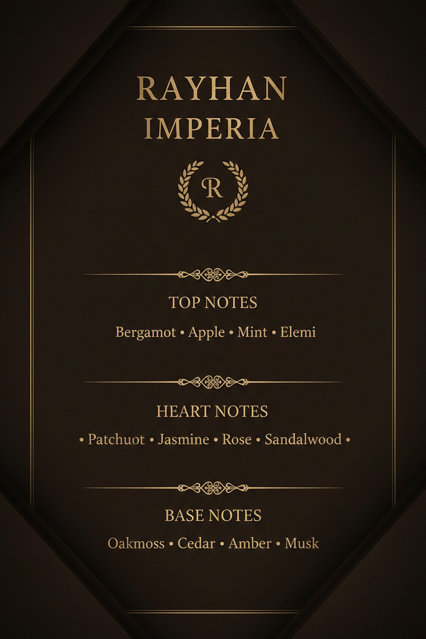Imperia Rayhaan – Note piramida
