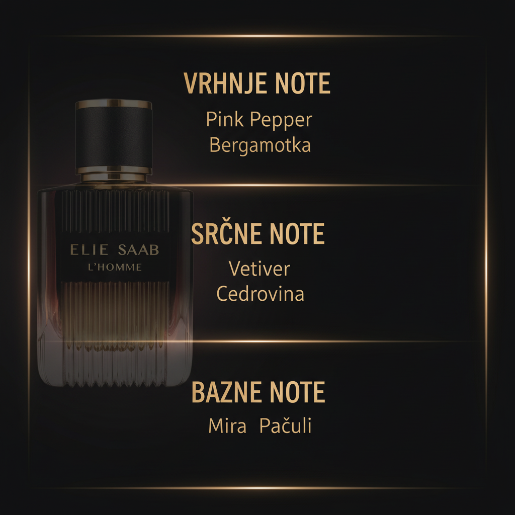 Infografika not L’Homme Elie Saab