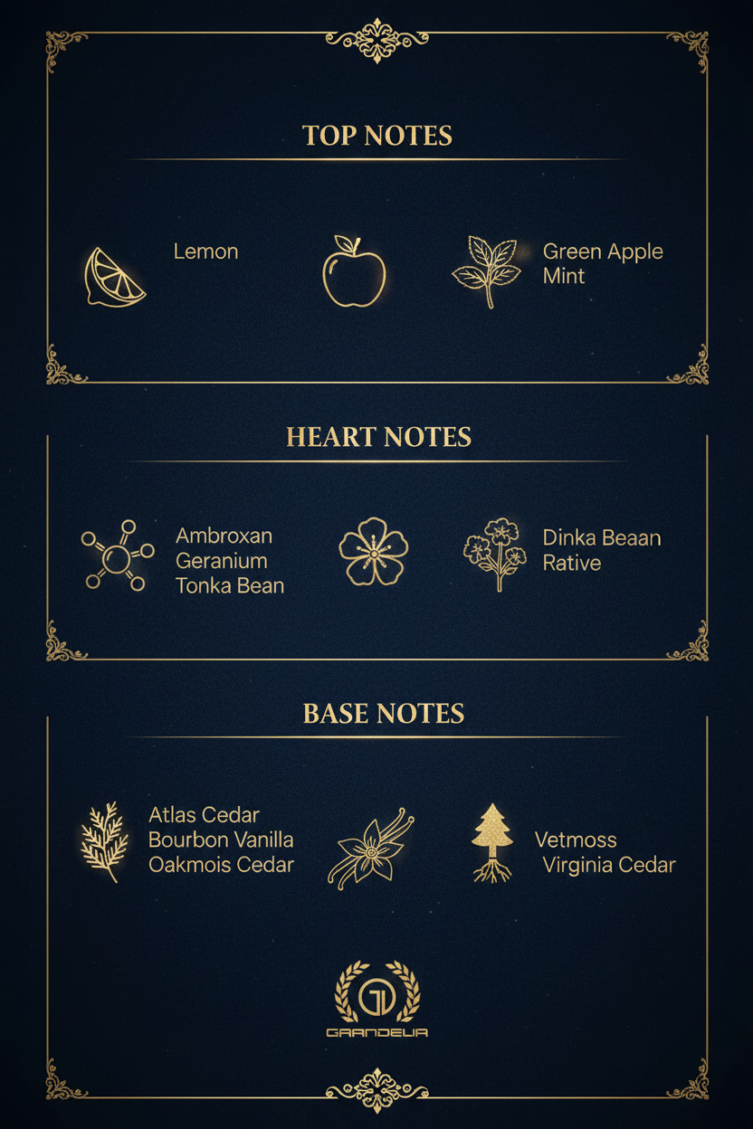 Paradox Gold – Note dišave