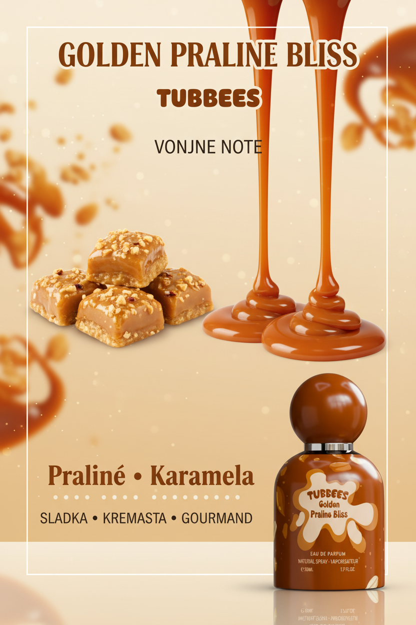 Predogled infografike Golden Praline Bliss