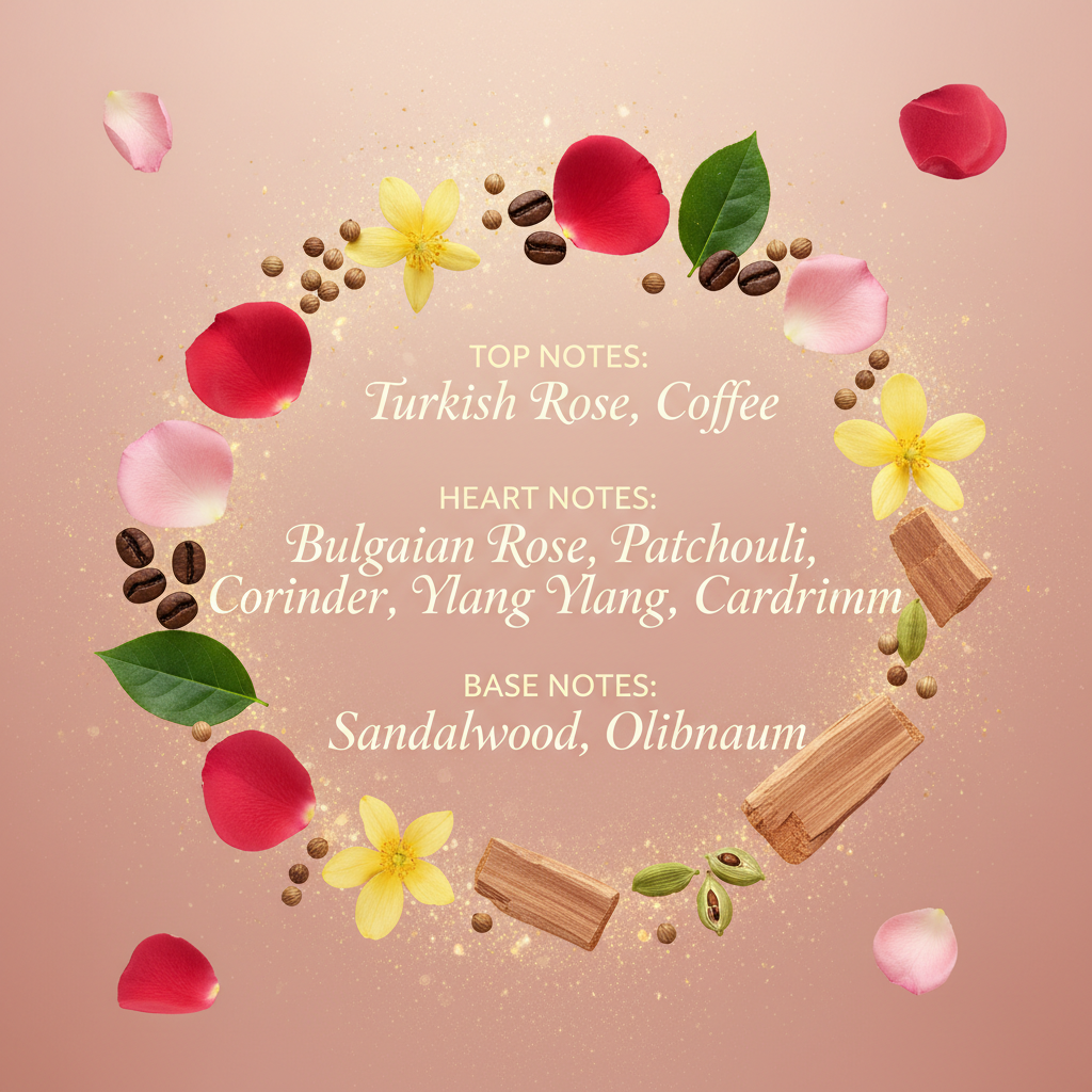 Rose Origami – Pink Gold Notes