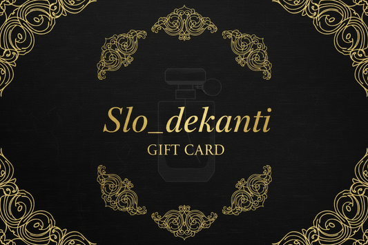 Slo_dekanti GIFT CARD