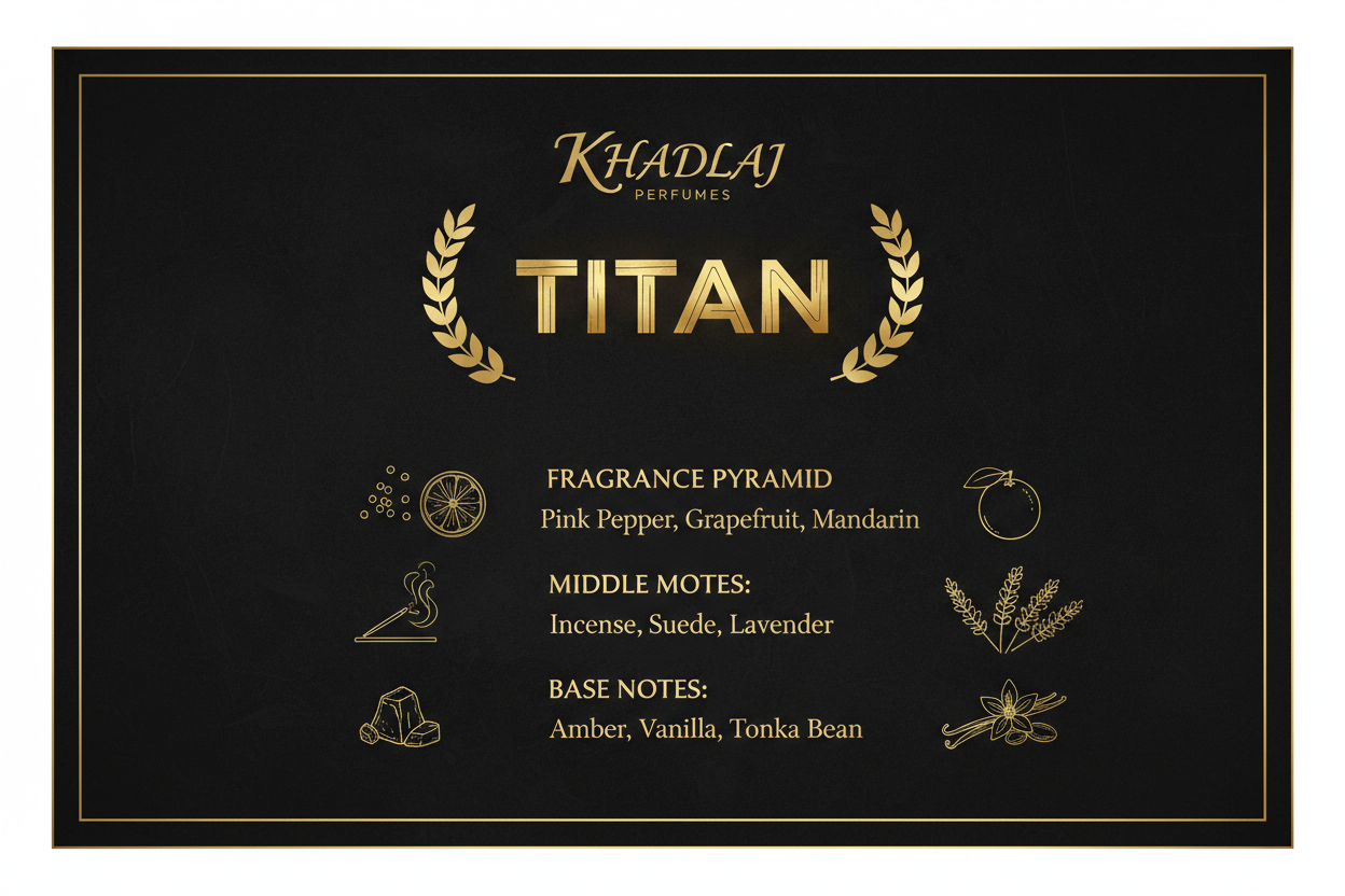 Titan Khadlaj – Note dišave