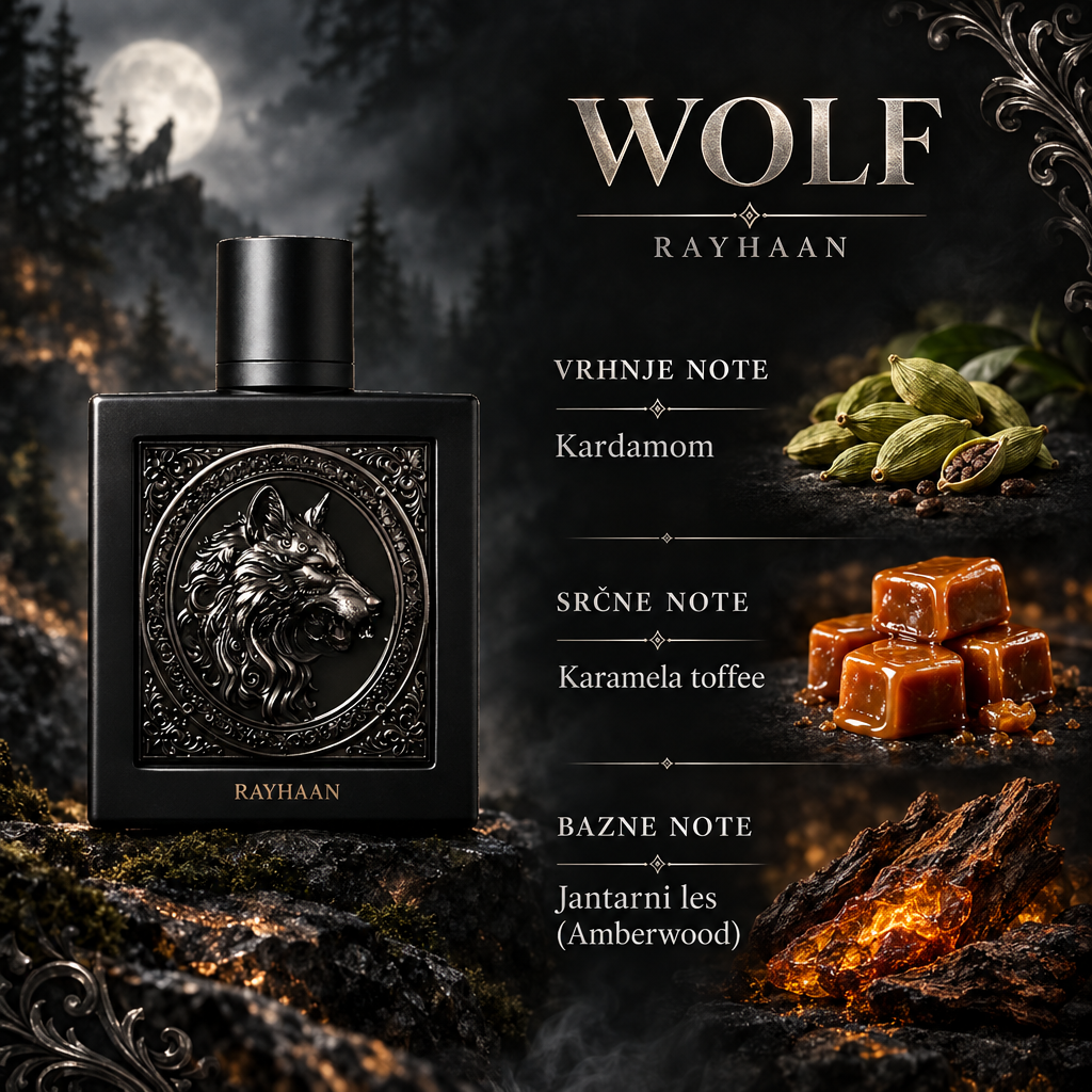 Wolf Rayhaan z vonjnimi notami
